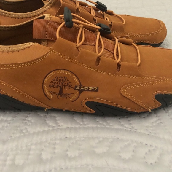 Men’s Suede Copper Driving Mocs (size 11?). Euro size 44 - Picture 2 of 4